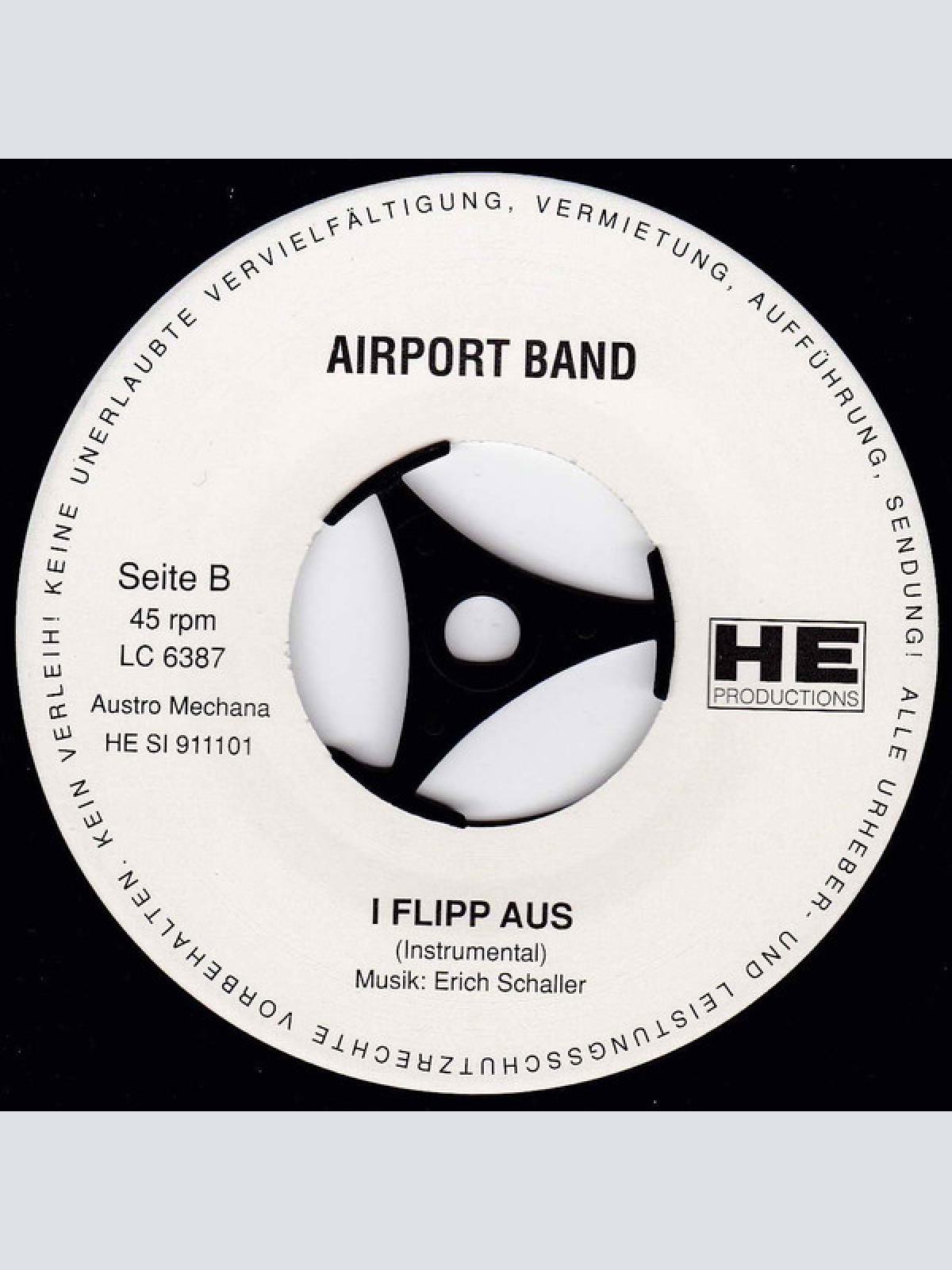 Vinyl / Airport Band - I Flipp Aus!