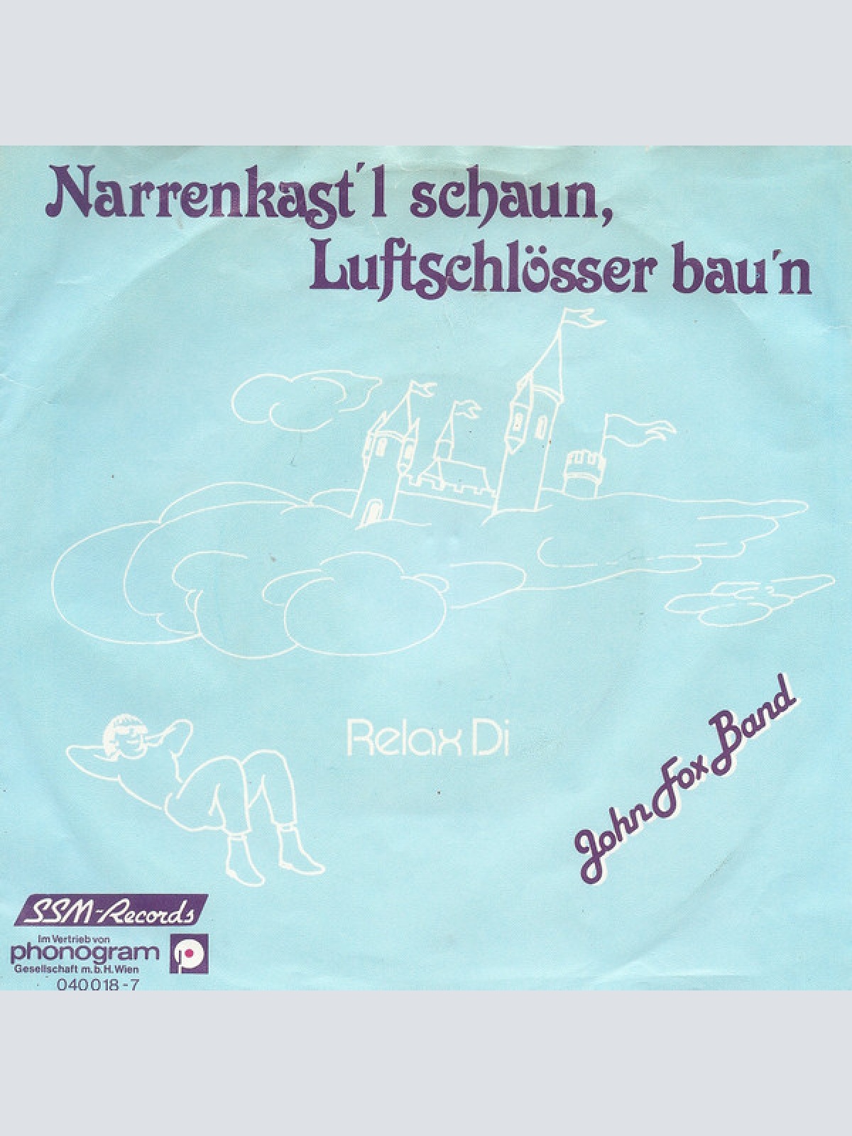 Vinyl / John Fox Band - Narrenkast'l Schaun, Luftschlösser Bau'n