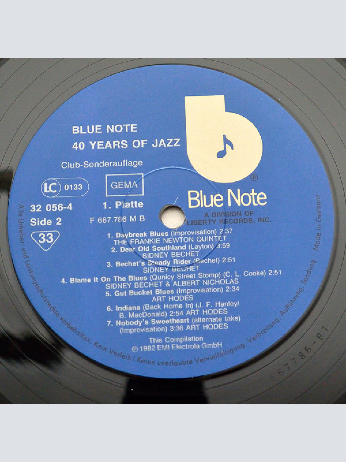 Vinyl / Various - The Best Of Blue Note - 40 Years Of Jazz - Box 1