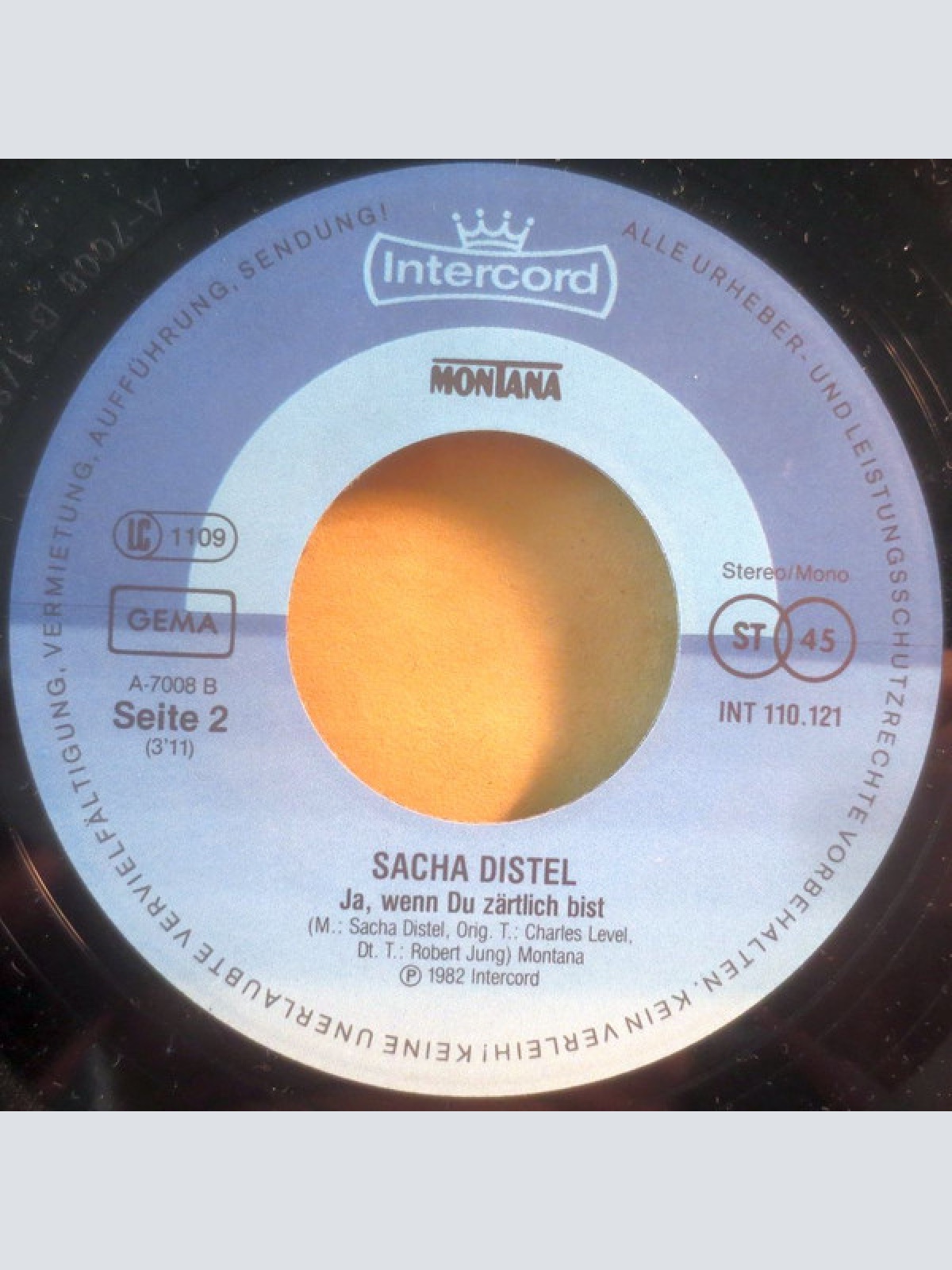 Vinyl / Sacha Distel - Das Weiße Boot