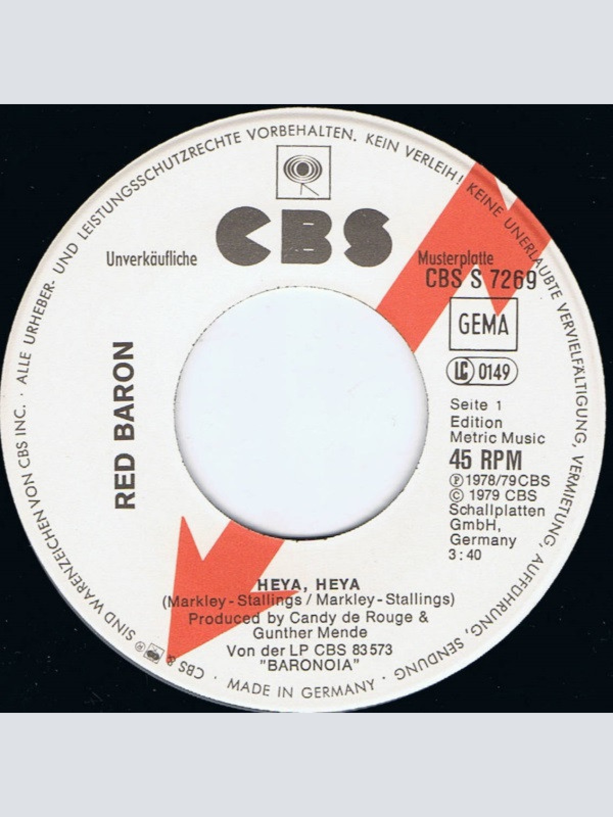 Vinyl / Red Baron (2) - Heya, Heya