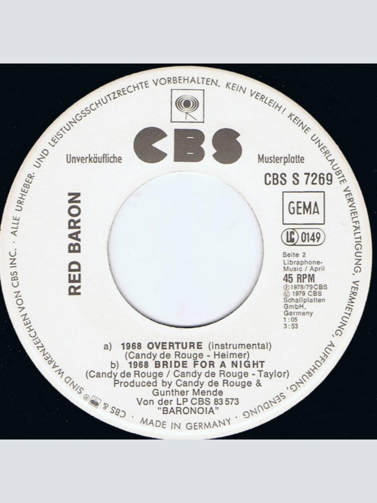 Vinyl / Red Baron (2) - Heya, Heya