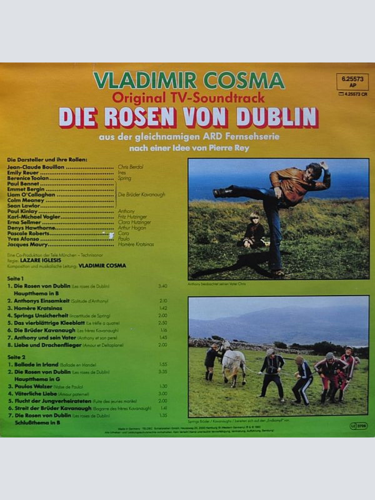 Vinyl / Vladimir Cosma - Die Rosen Von Dublin - Original TV-Soundtrack