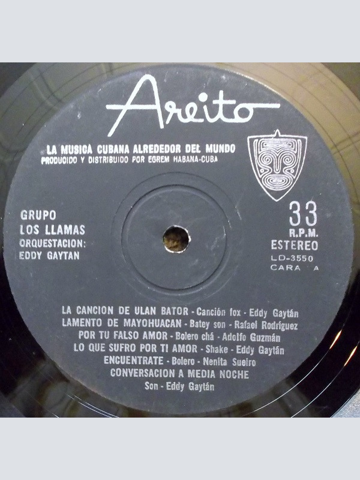 Vinyl / Los Llamas - Grupo Los Llamas