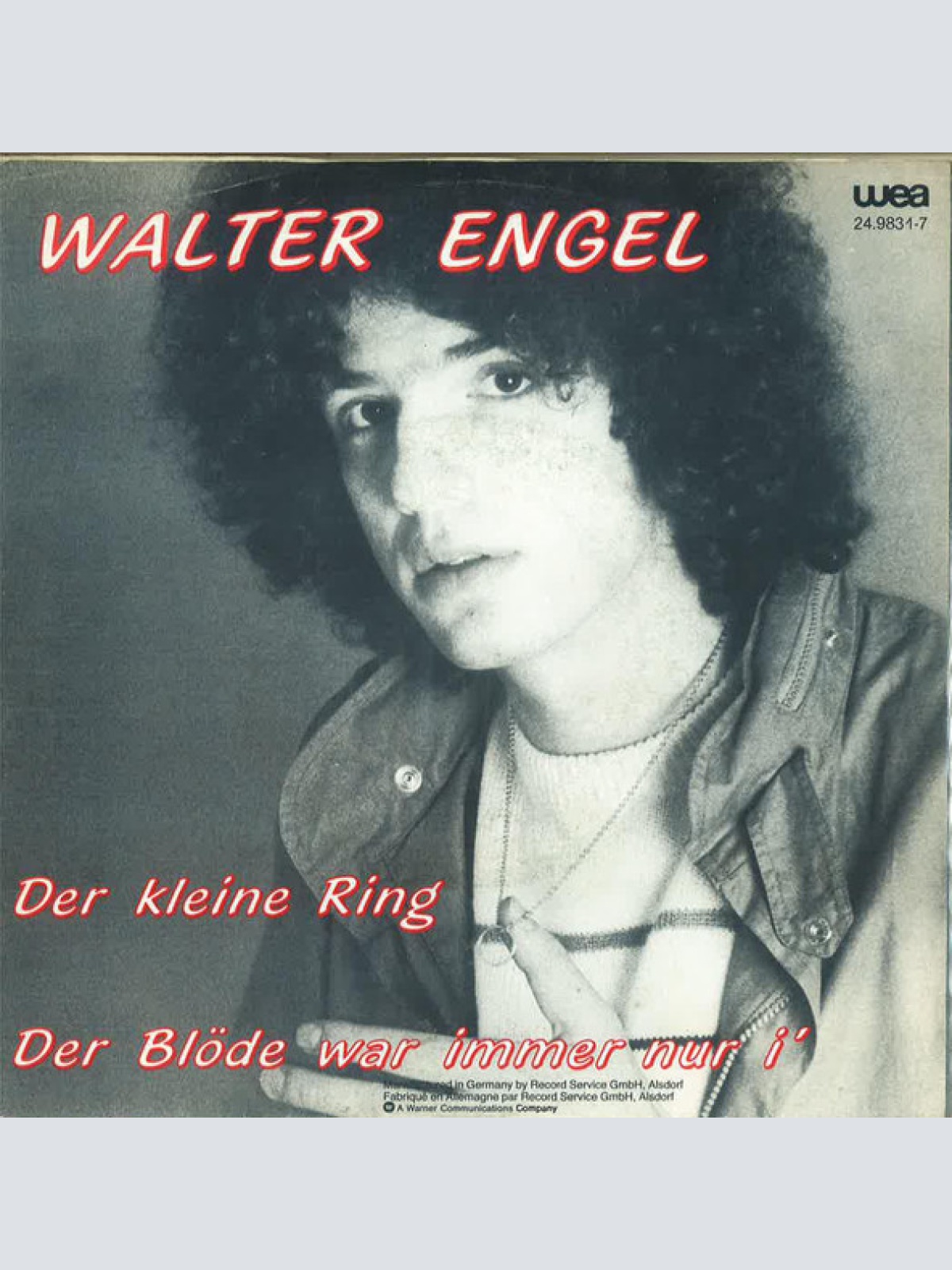 Vinyl / Walter Engel - Der Kleine Ring