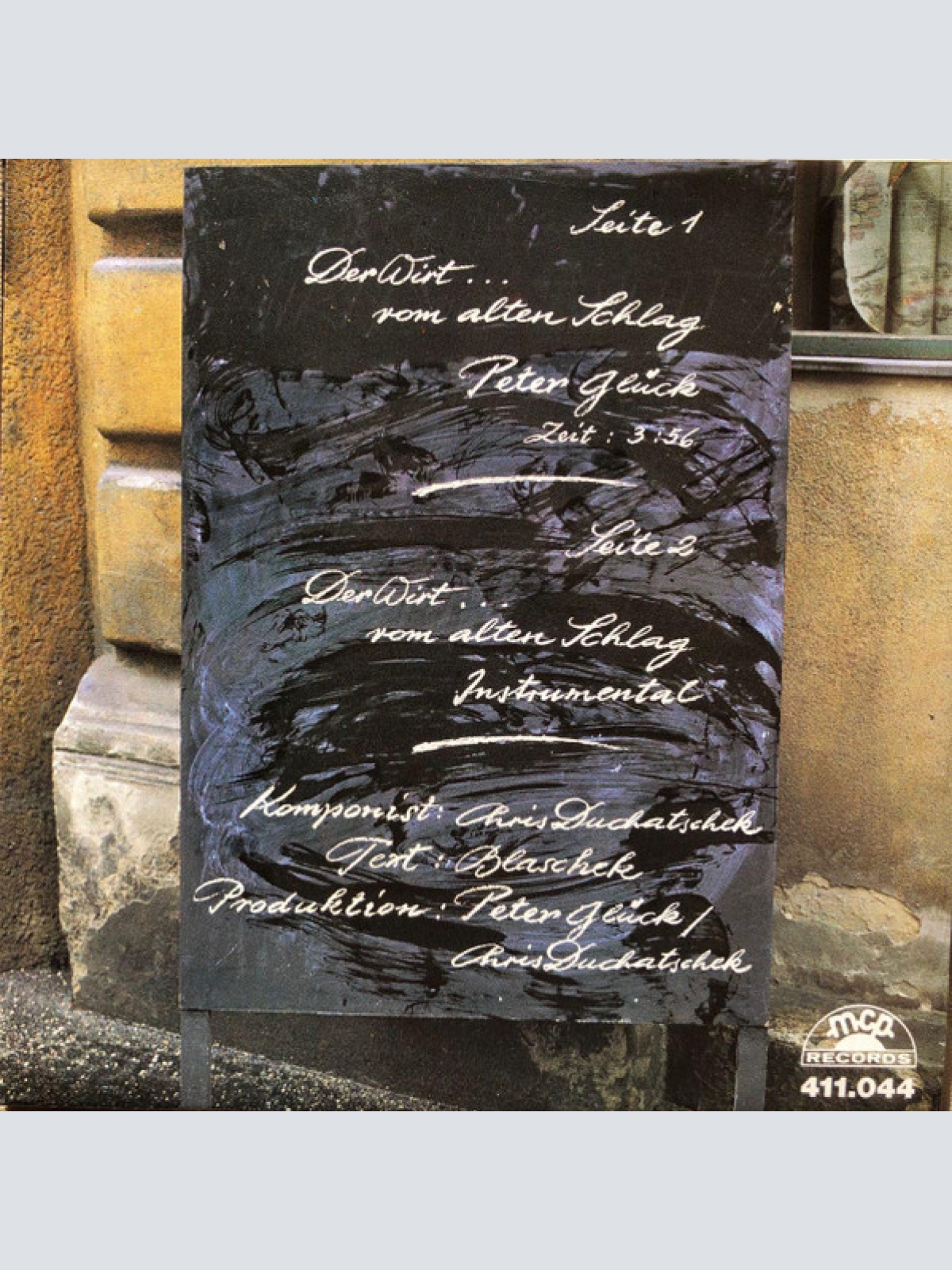 Vinyl / Peter Glück - Der Wirt Vom Alten Schlag