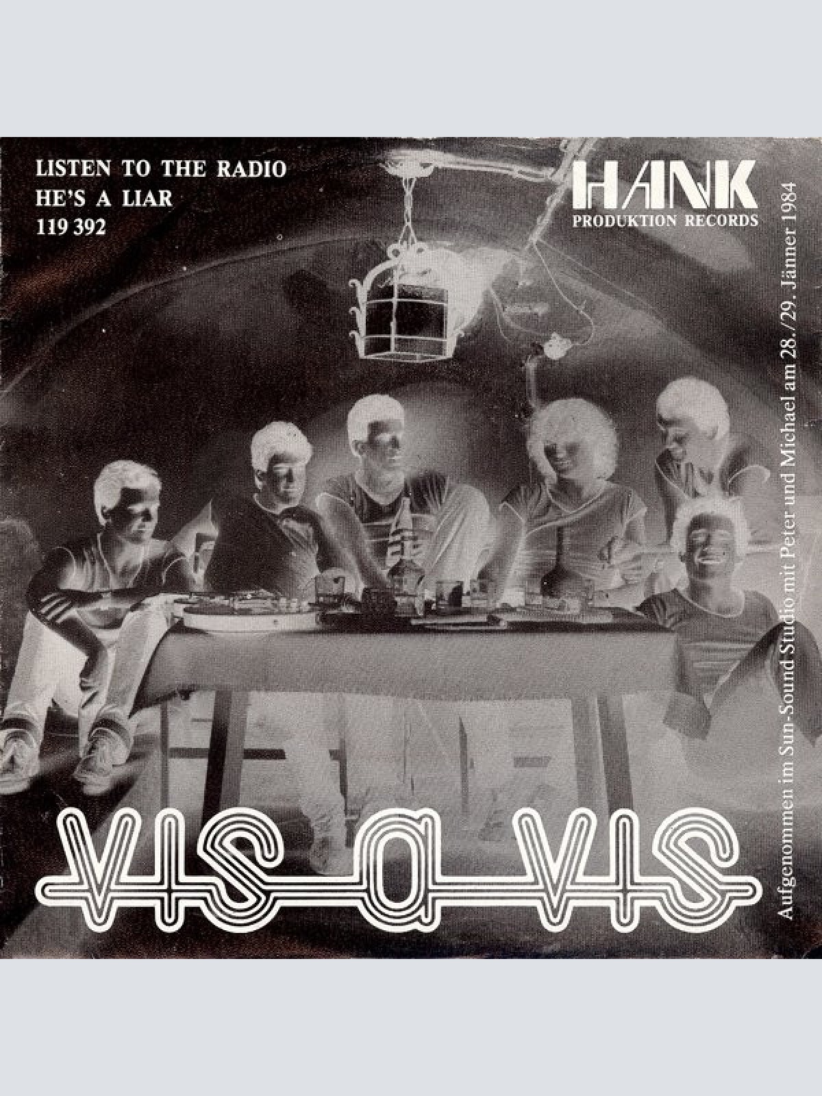 Vinyl / Vis-A-Vis (4) - Listen To The Radio / He's A Liar