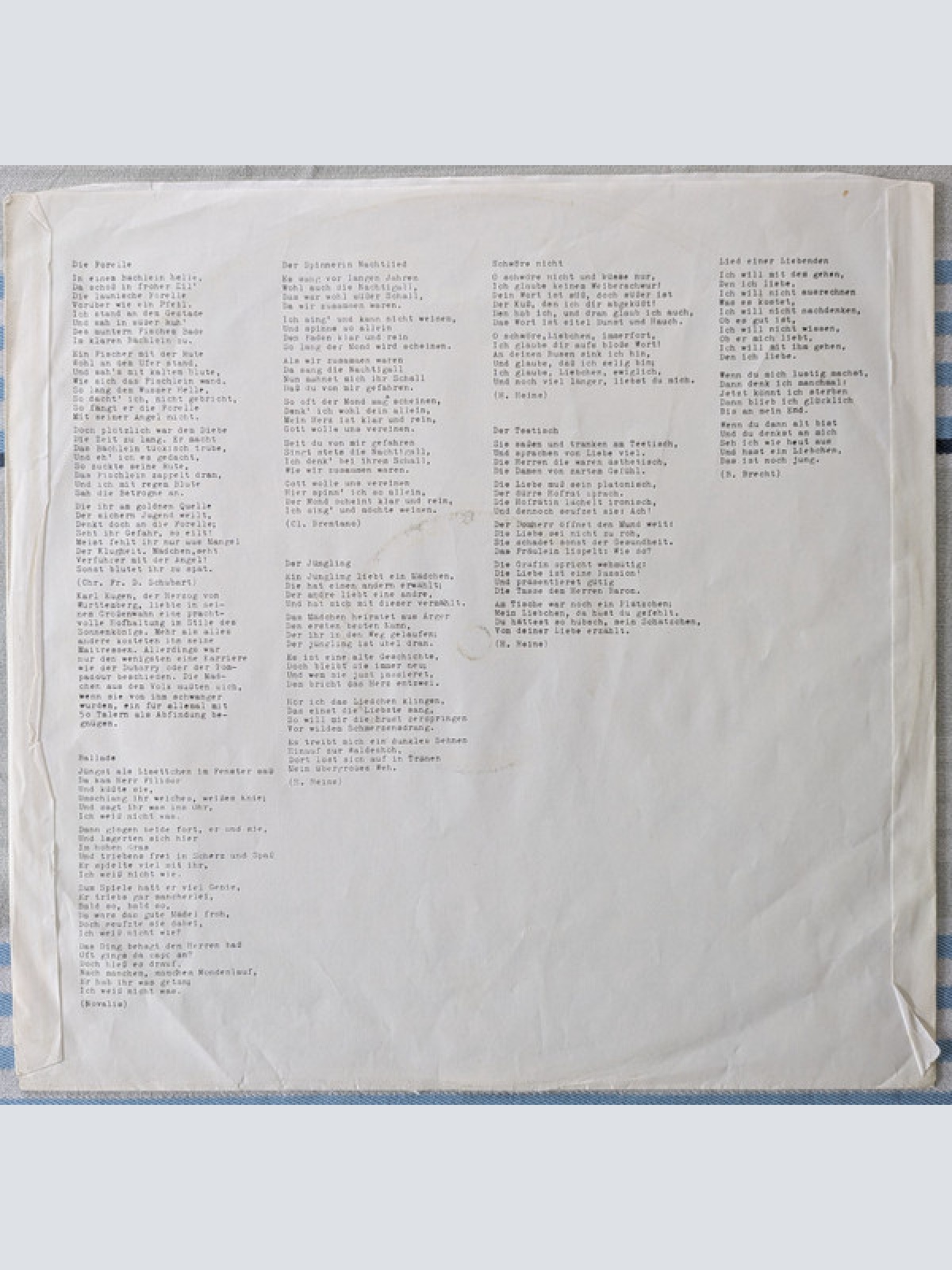 Vinyl / Wunderhorn - Von Flüchtenden Und Liebenden