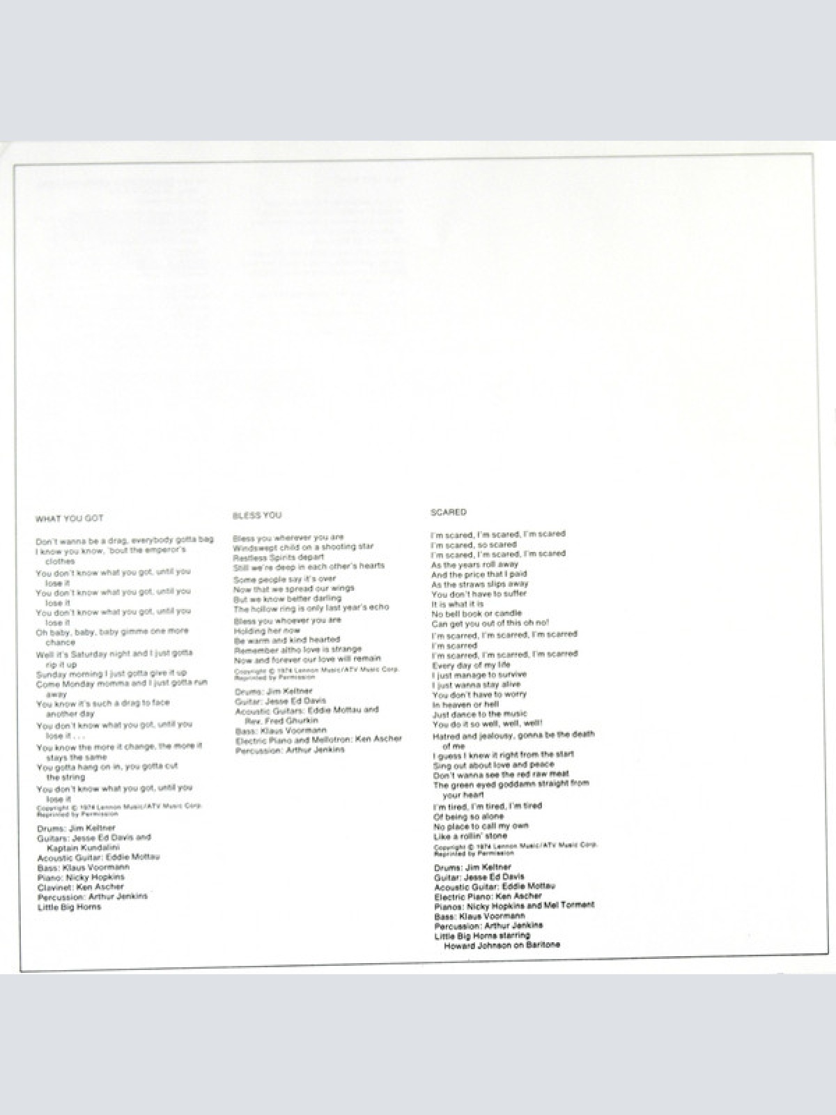 Vinyl / John Lennon - Walls And Bridges