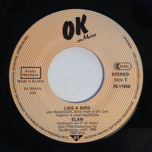 Vinyl / Elan (11) - Like A Bird / Amen