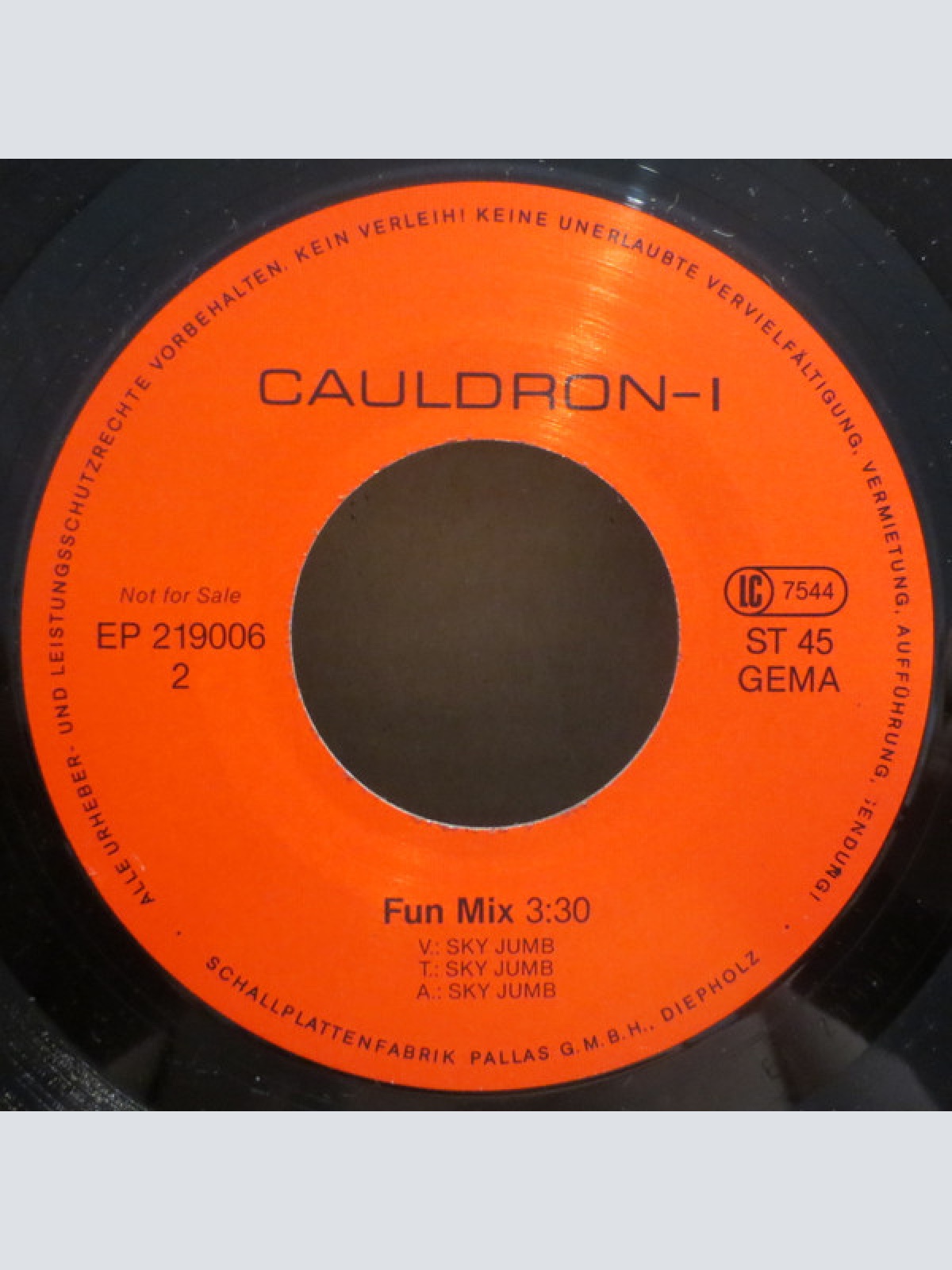 Vinyl / Sky Jump - Summer Feeling