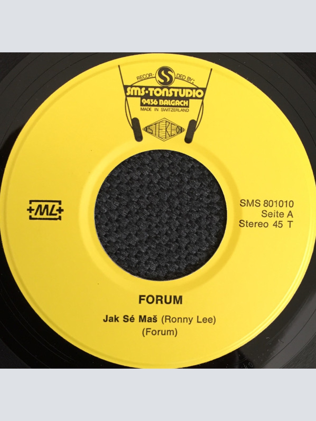 Vinyl / Forum (13) - Jak Se Mas (Ronny Lee) / Hey You Rock'n Roller