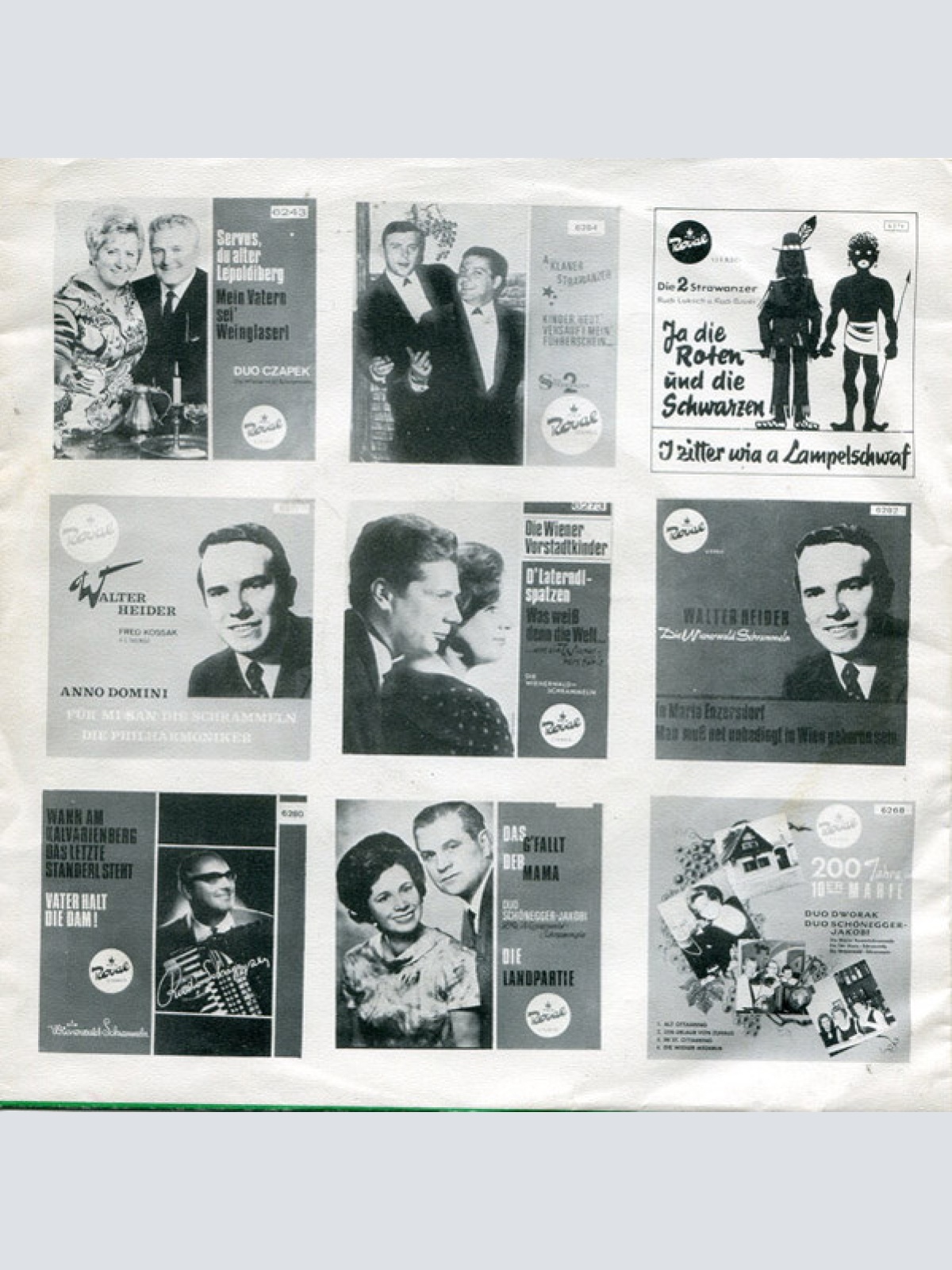 Vinyl / Walter Heider - I Kenn An Heurigen In Zeiselmauer / Die Wärmeflasch'n