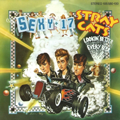 Vinyl / Stray Cats - (She's) Sexy + 17