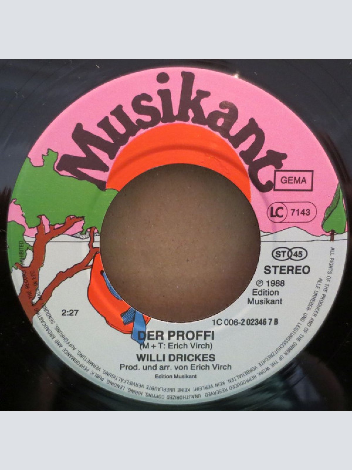 Vinyl / Willi Drickes - Ausziehn