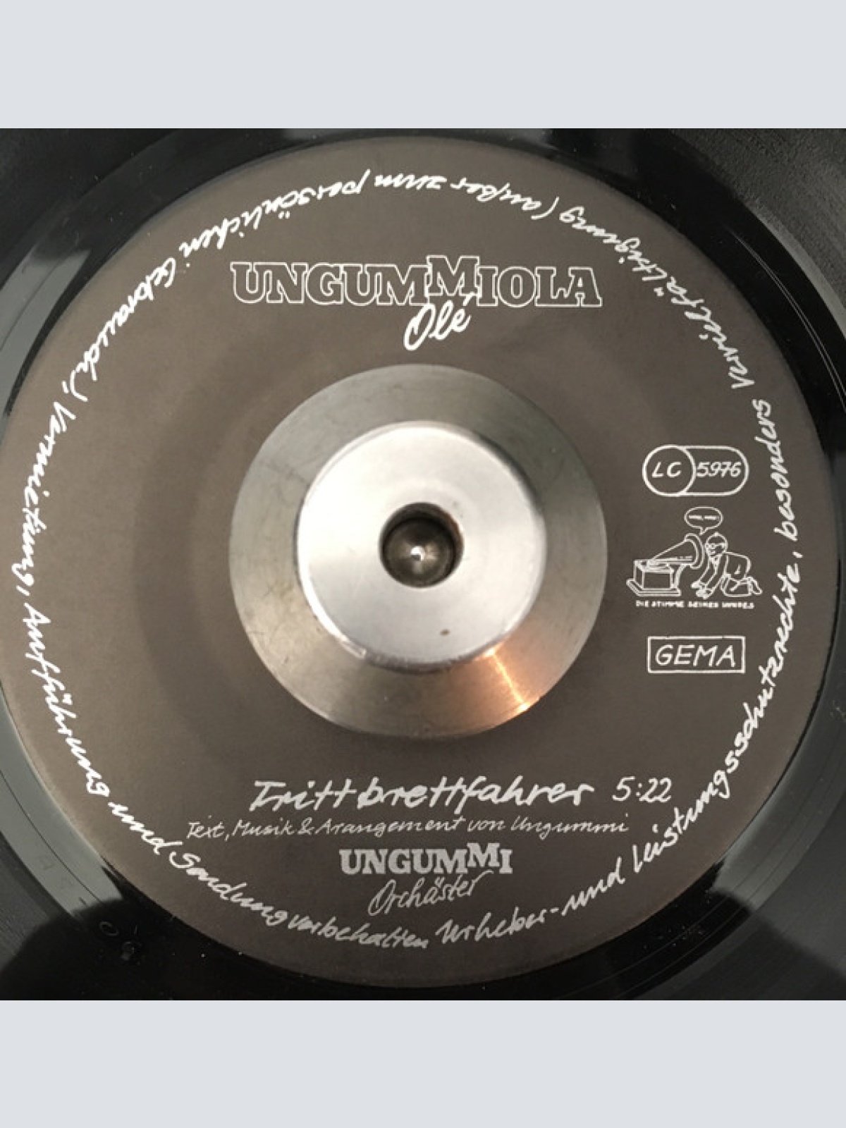 Vinyl / Ungummi Orchäster - Tittbrettfahrer / Oh, Mit Dir