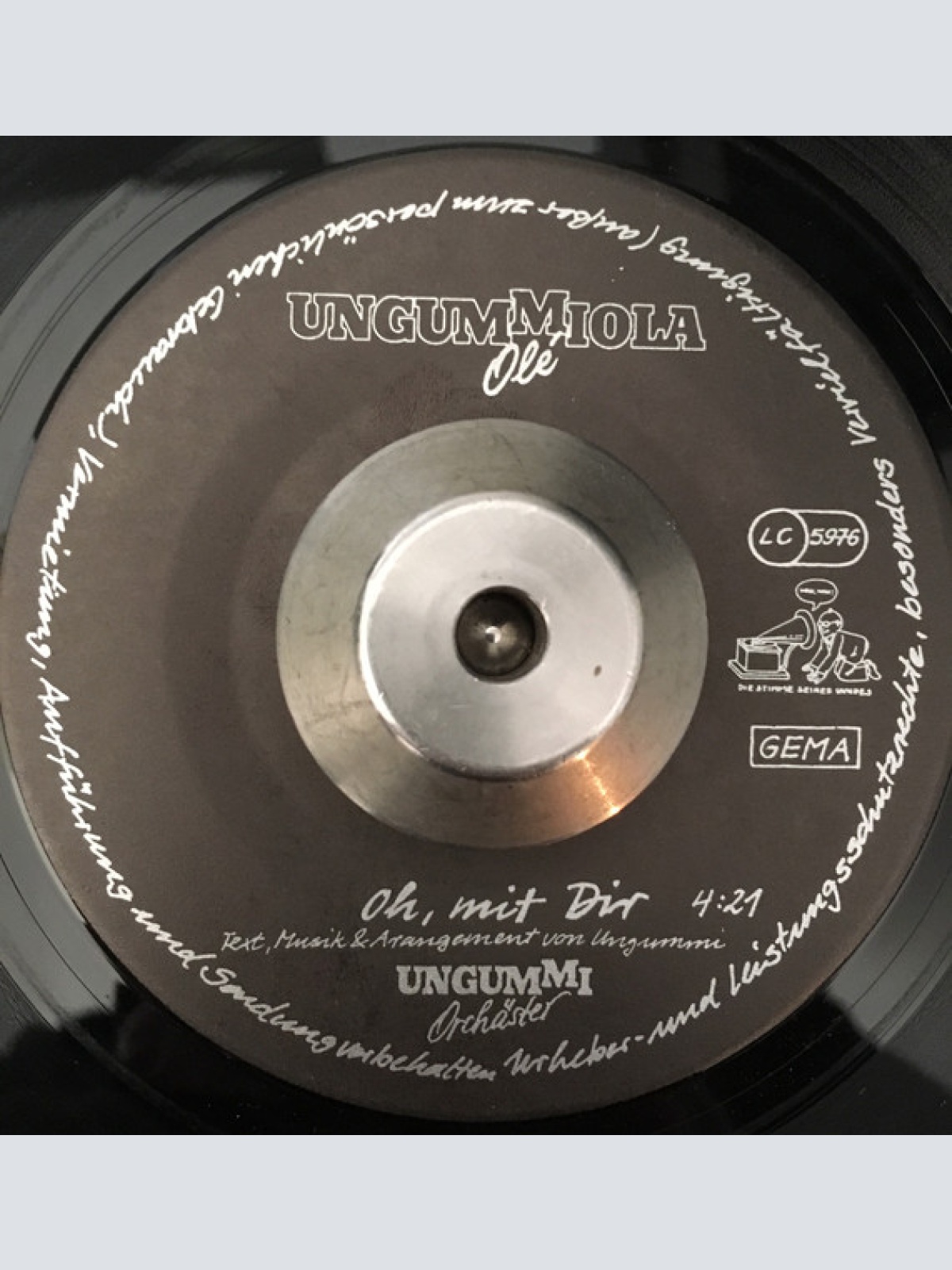 Vinyl / Ungummi Orchäster - Tittbrettfahrer / Oh, Mit Dir