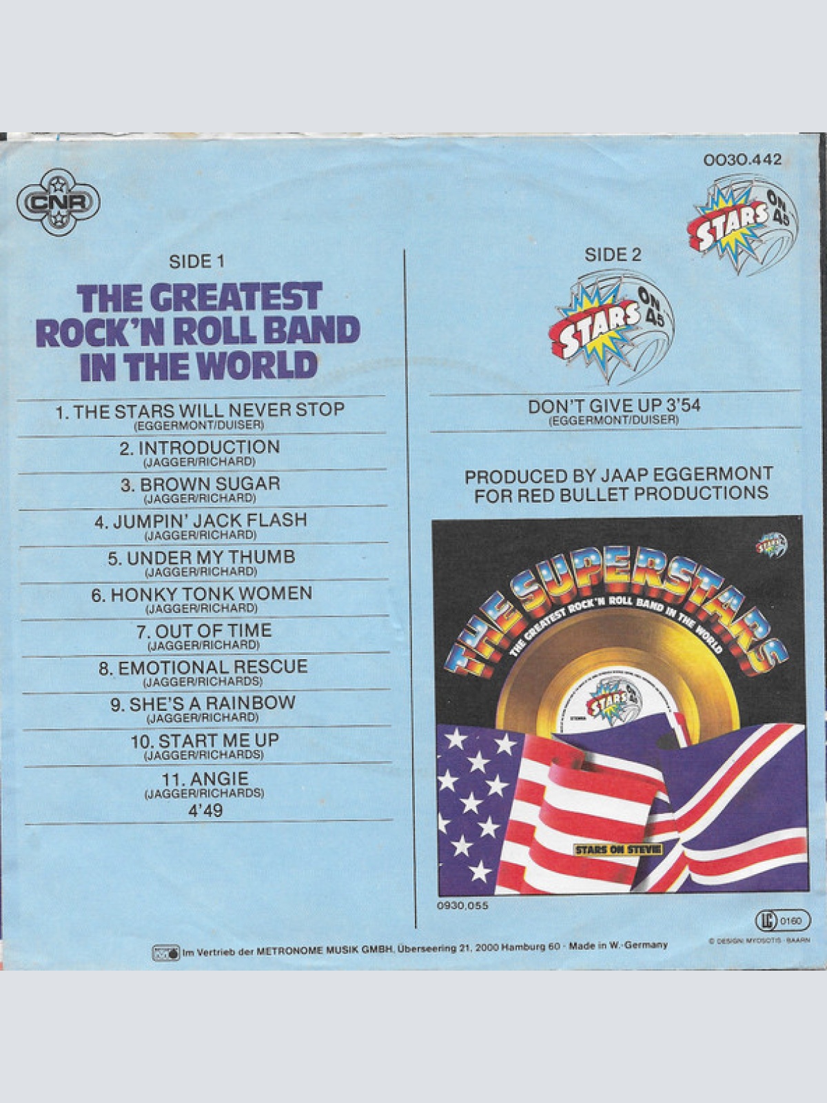 Vinyl / Stars On 45 - The Greatest Rock'n Roll Band In The World