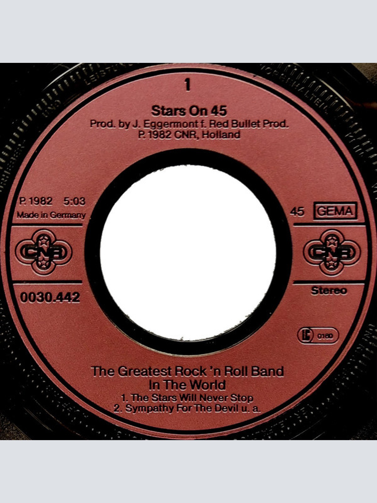 Vinyl / Stars On 45 - The Greatest Rock'n Roll Band In The World