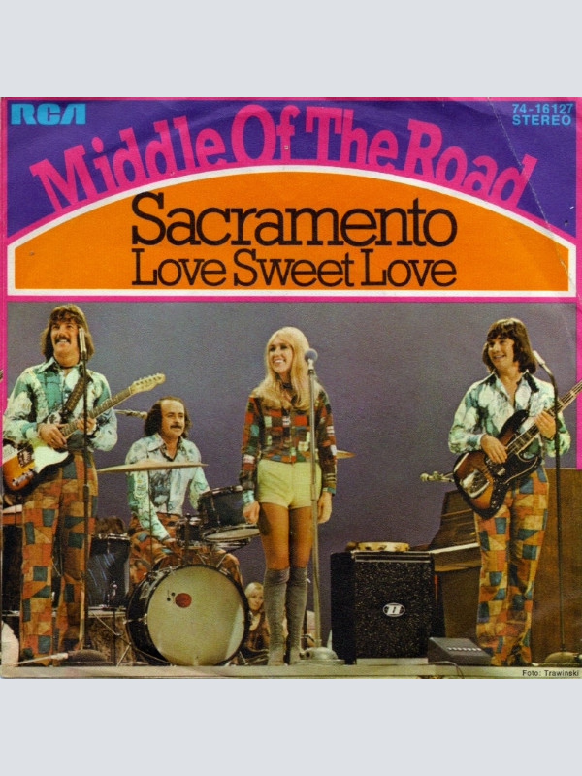 Vinyl / Middle Of The Road - Sacramento