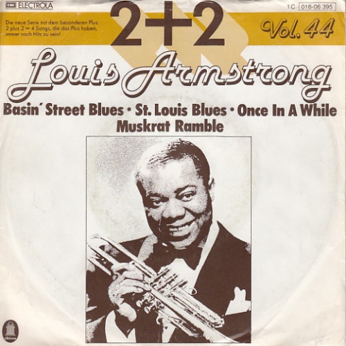 Vinyl / Louis Armstrong - Basin' Street Blues / St. Louis Blues / Once In A While / Muskrat Ramble