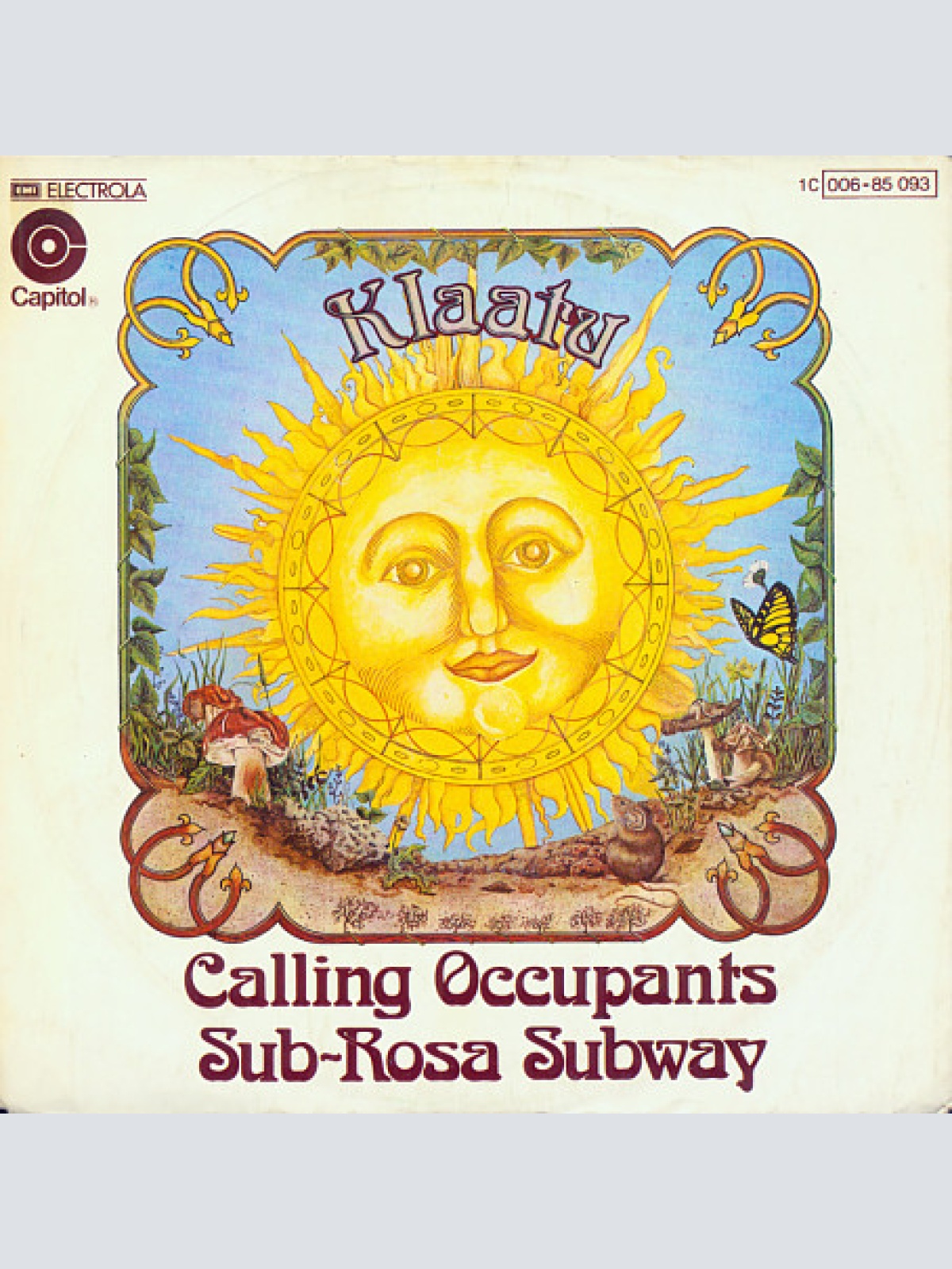 Vinyl / Klaatu - Calling Occupants / Sub-Rosa Subway