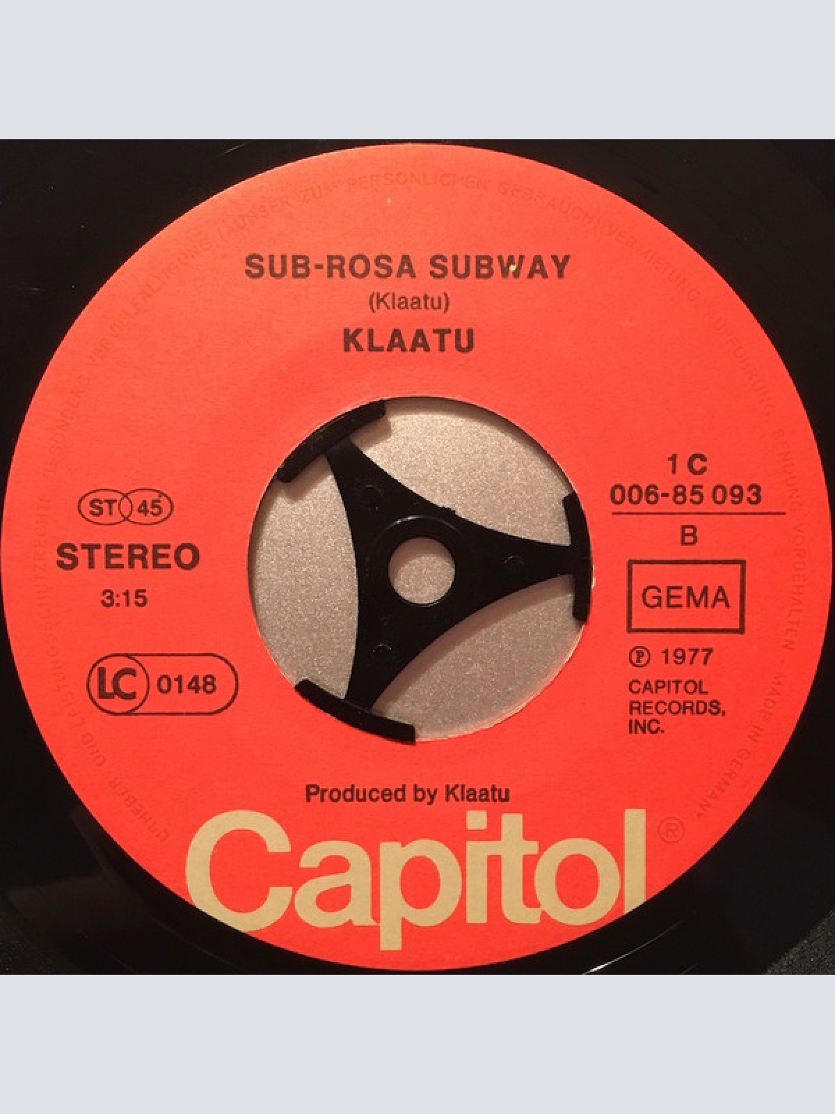 Vinyl / Klaatu - Calling Occupants / Sub-Rosa Subway