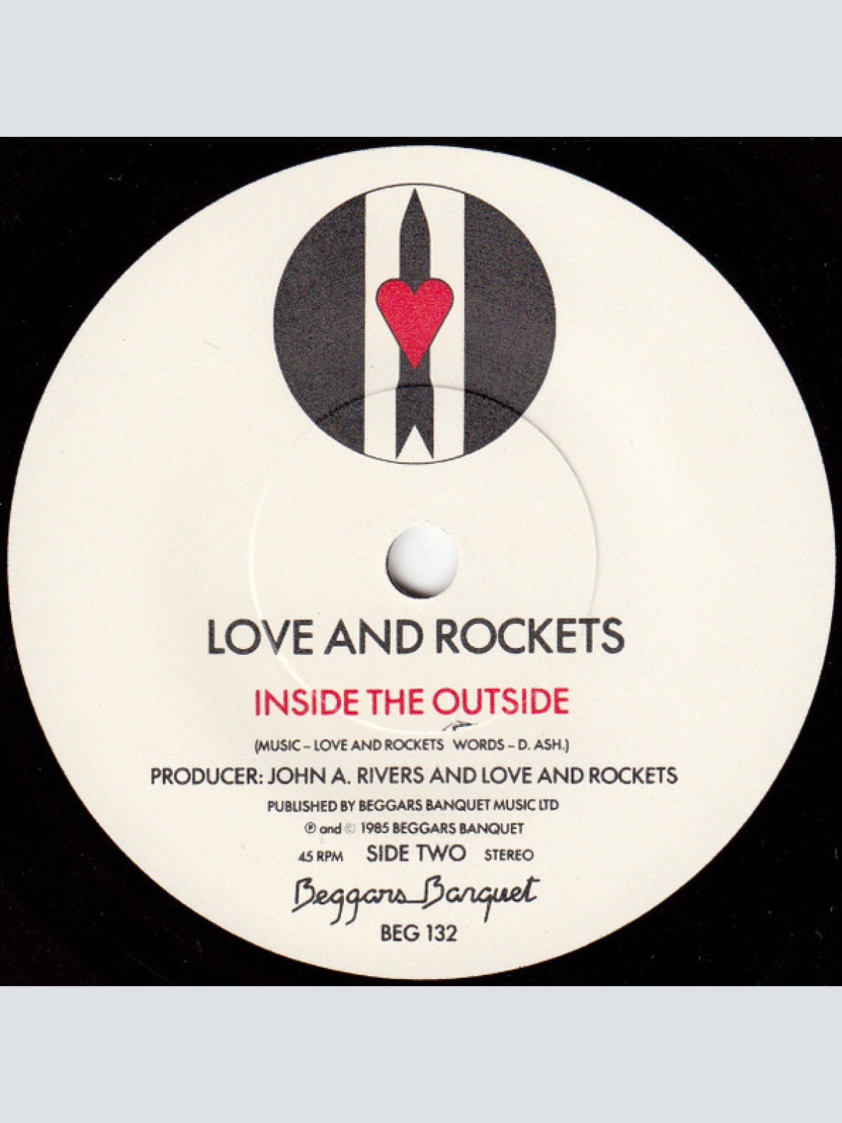 Vinyl / Love And Rockets - Ball Of Confusion