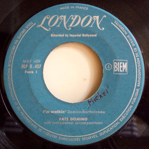 Vinyl / Fats Domino - I'm Walkin'