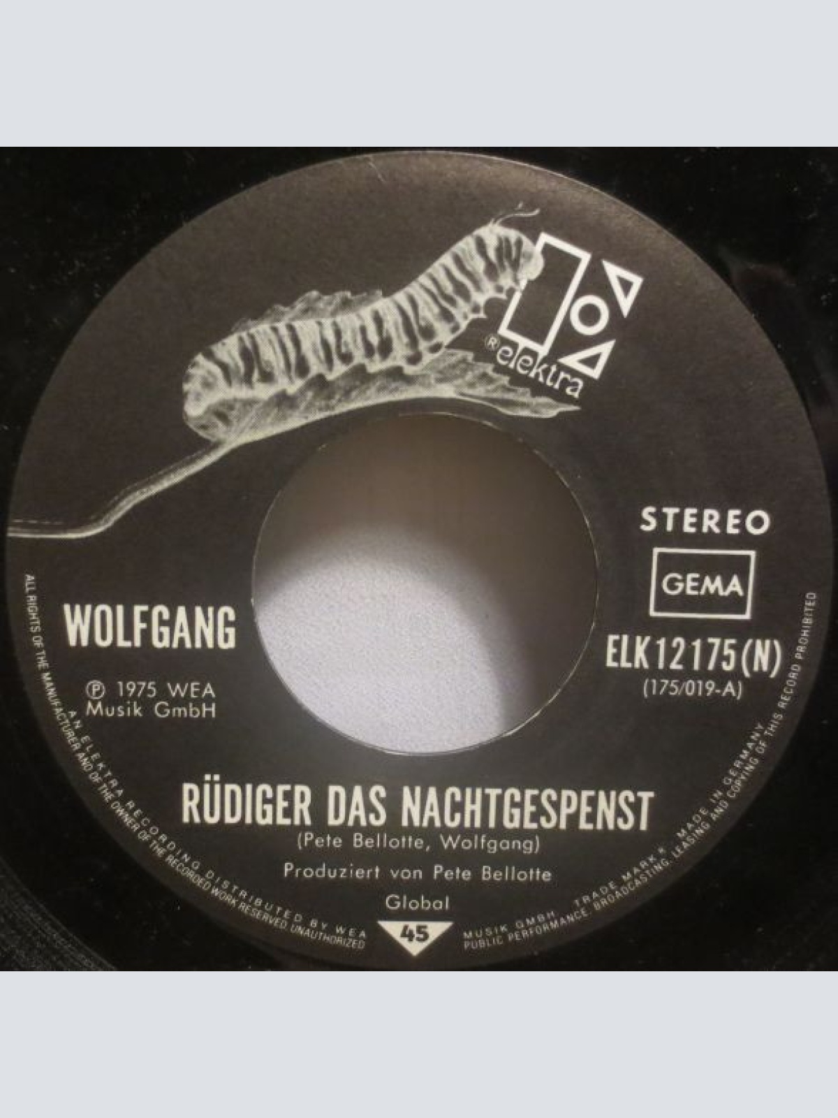 Vinyl / Wolfgang* - Rüdiger, Das Nacht-Gespenst / Wer Hat Meinen Kopf Gesehen