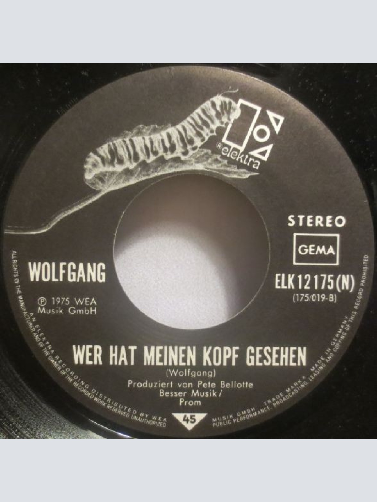 Vinyl / Wolfgang* - Rüdiger, Das Nacht-Gespenst / Wer Hat Meinen Kopf Gesehen