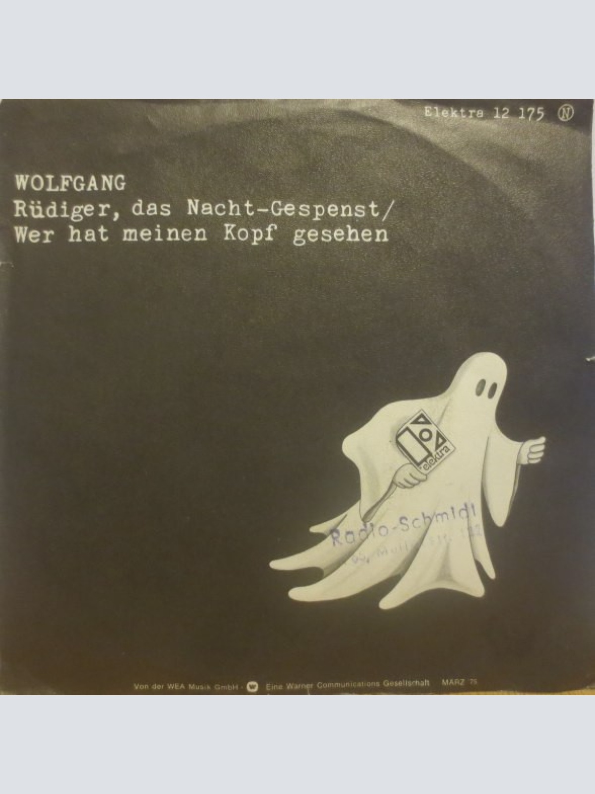 Vinyl / Wolfgang* - Rüdiger, Das Nacht-Gespenst / Wer Hat Meinen Kopf Gesehen
