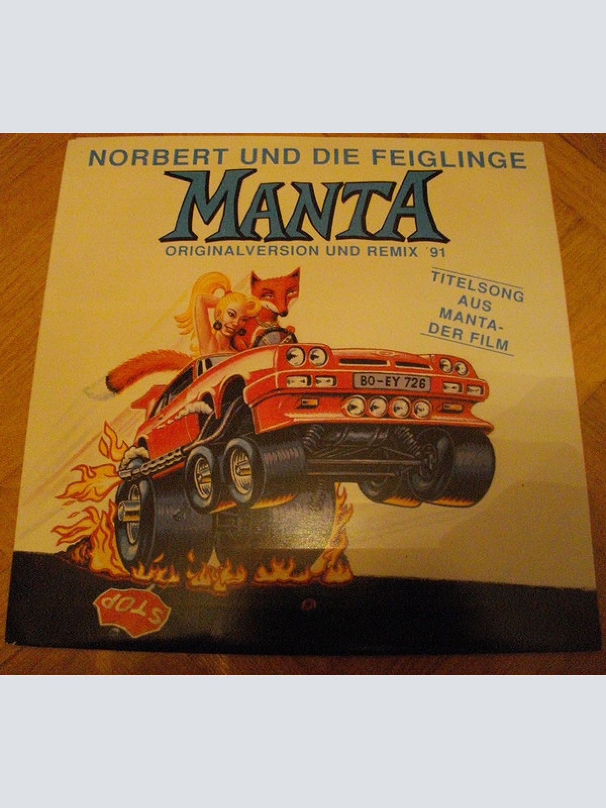 Vinyl / Norbert Und Die Feiglinge - Manta (Originalversion Und Remix '91)