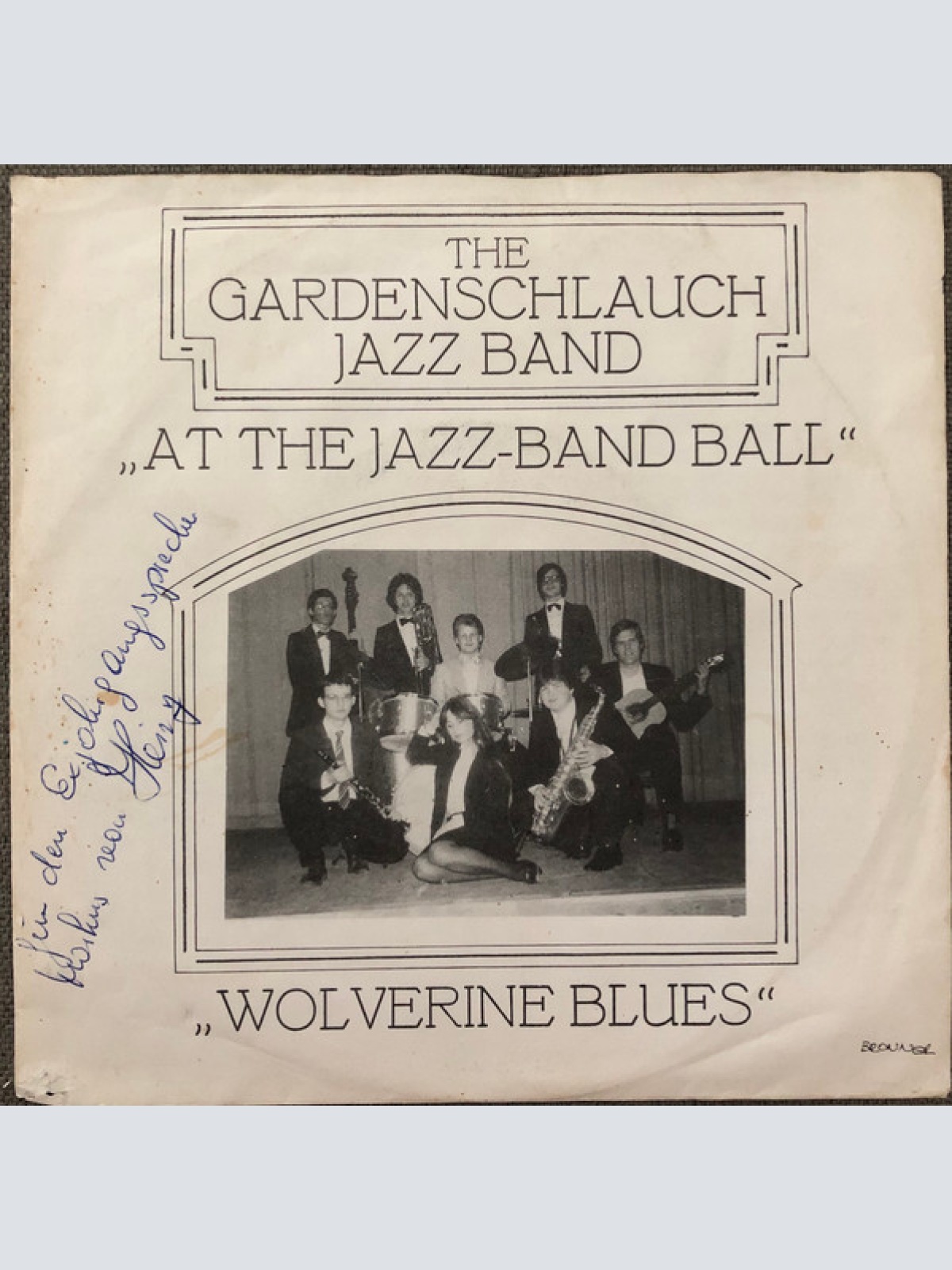 Vinyl / The Gardenschlauch Jazz Band* - At The Jazzband Ball / Wolverine Blues