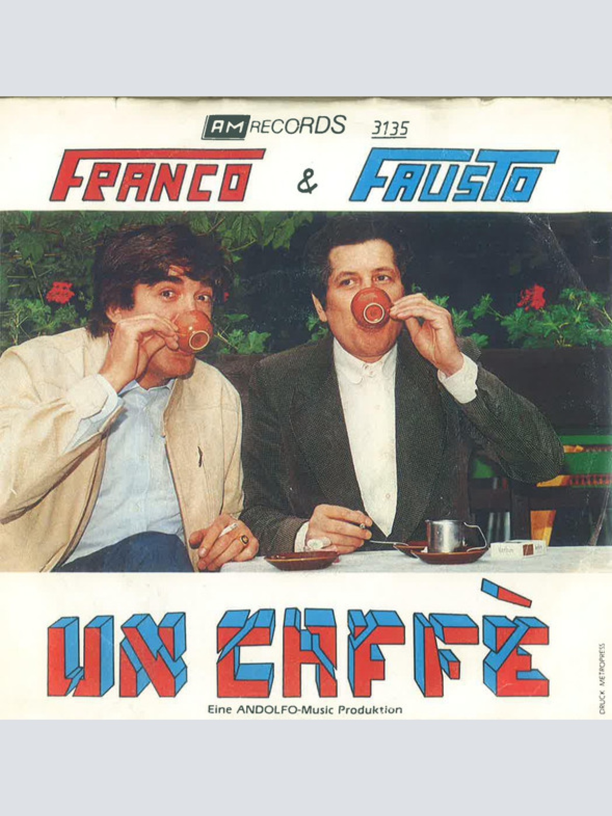 Vinyl / Franco* & Fausto* - Un Caffè