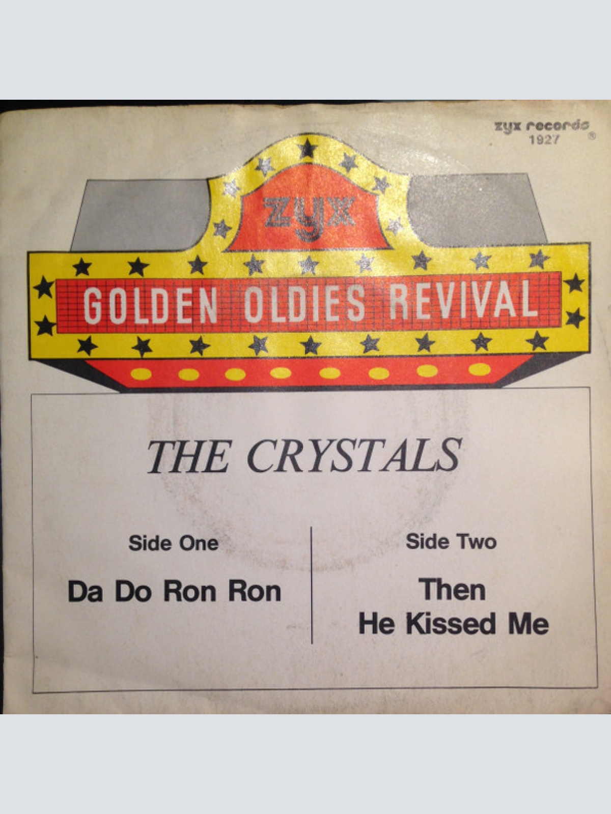 Vinyl / The Crystals - Da Do Ron Ron / Then He Kissed Me