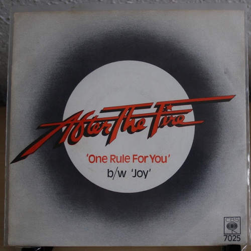 Vinyl / After The Fire - One Rule For You