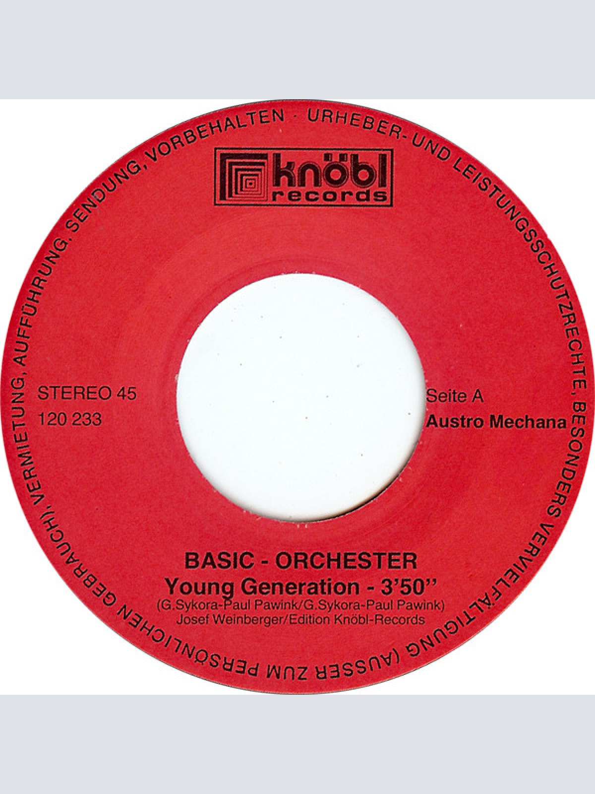 Vinyl / Basic Orchestra - Young Generation