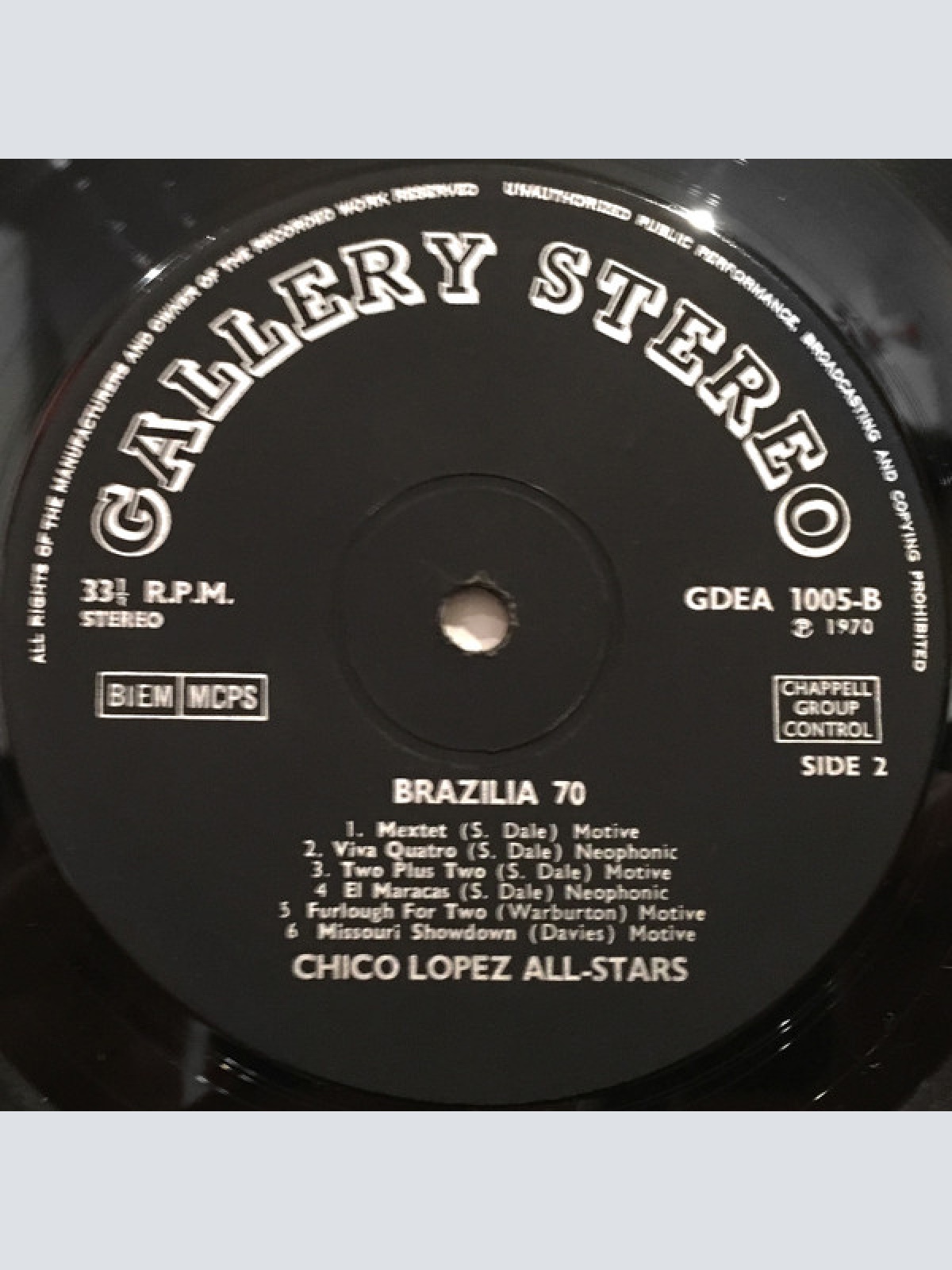 Vinyl / Brazilia 70 And The Chico Lopez All-Stars - South Of The Border