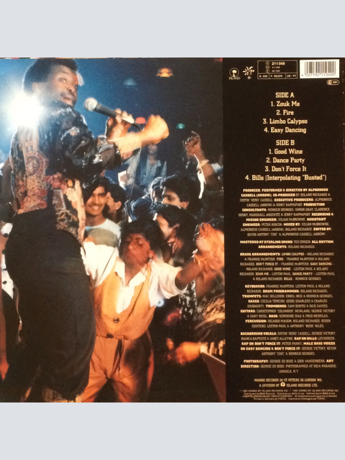 Vinyl / Arrow (2) - Soca Dance Party