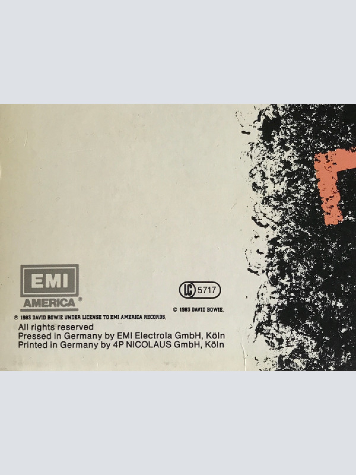 Vinyl / David Bowie - Let's Dance