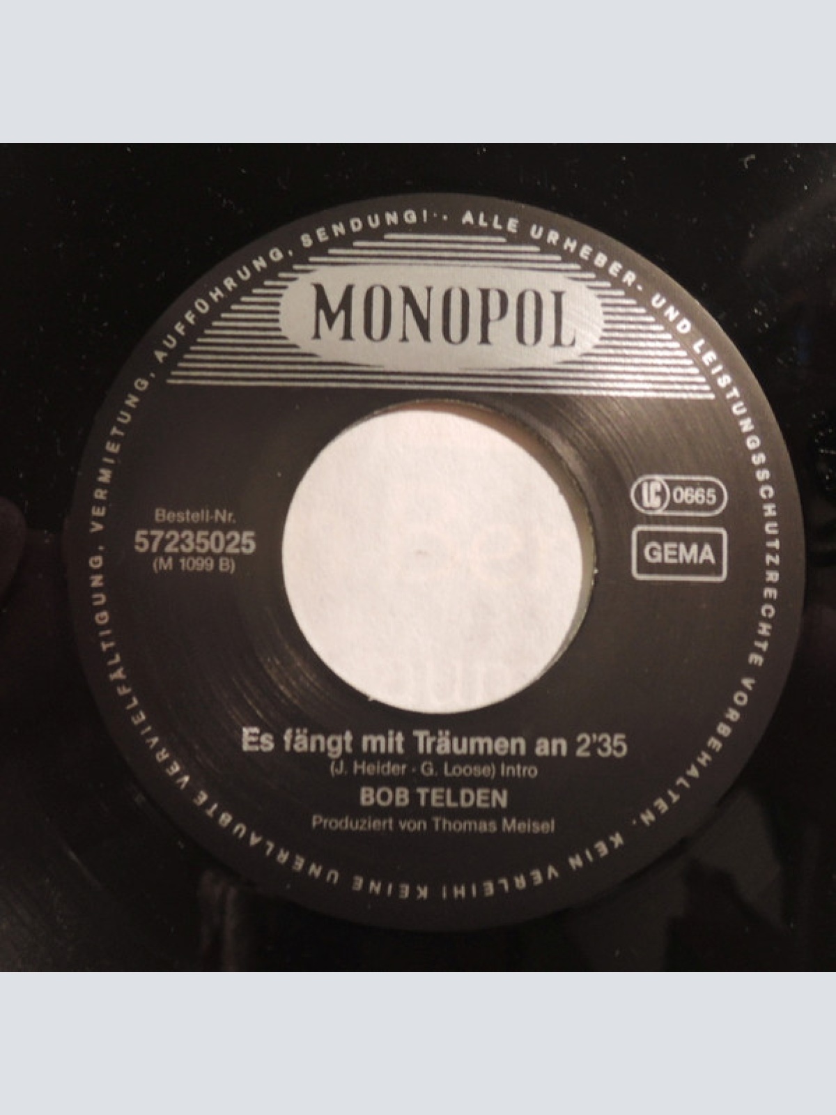 Vinyl / Bob Telden - Nacht In Berlin