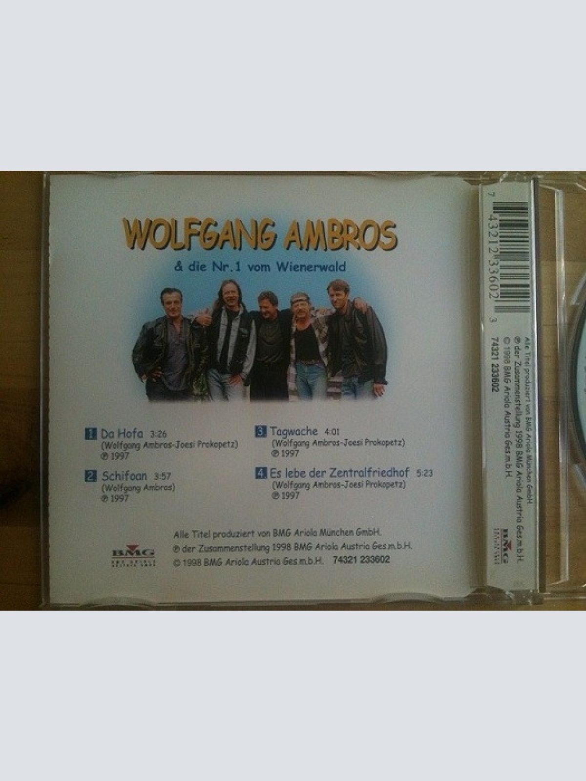 CD / Wolfgang Ambros & Die Nr. 1 Vom Wienerwald* - Wolfgang Ambros & Die Nr.1 Vom Wienerwald