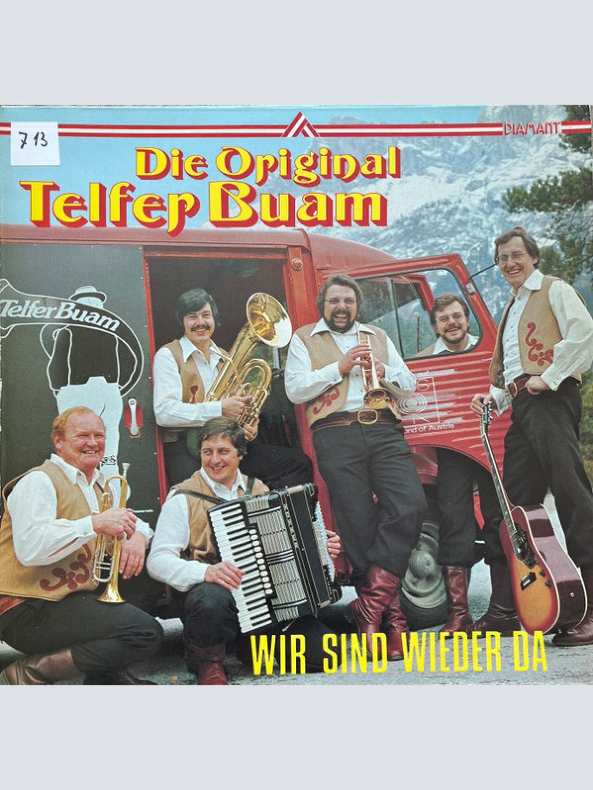 Vinyl / Die Original Telfer Buam* - Wir Sind Wieder Da