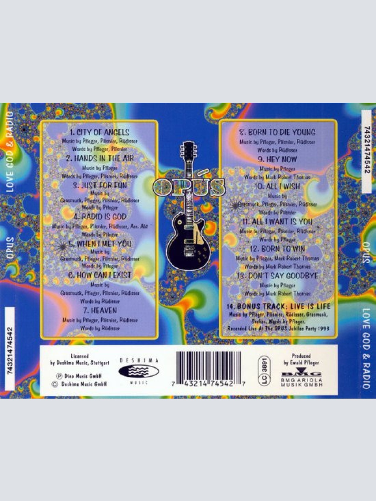 CD / Opús* - Love God & Radio