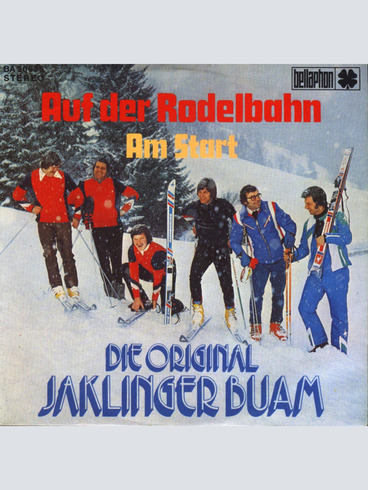 Vinyl / Die Original Jaklinger Buam* - Auf Der Rodelbahn
