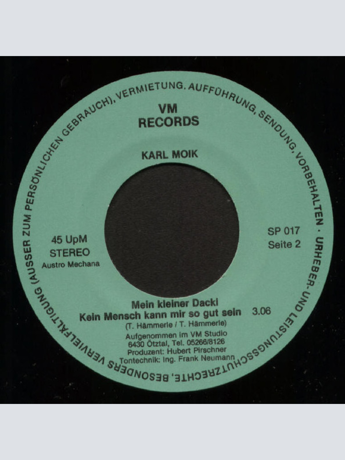 Vinyl / Karl Moik - Servus, Grüazi Und Hallo