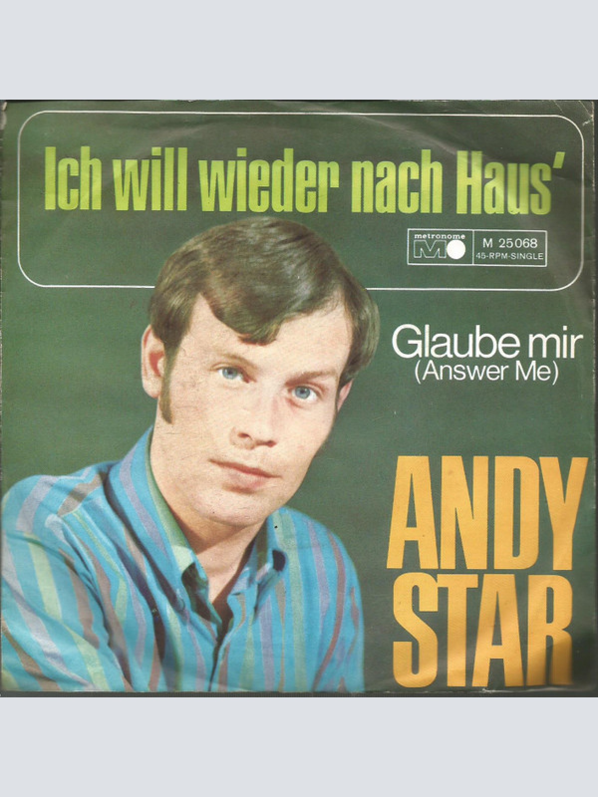 Vinyl / Andy Star - Ich Will Wieder Nach Haus'