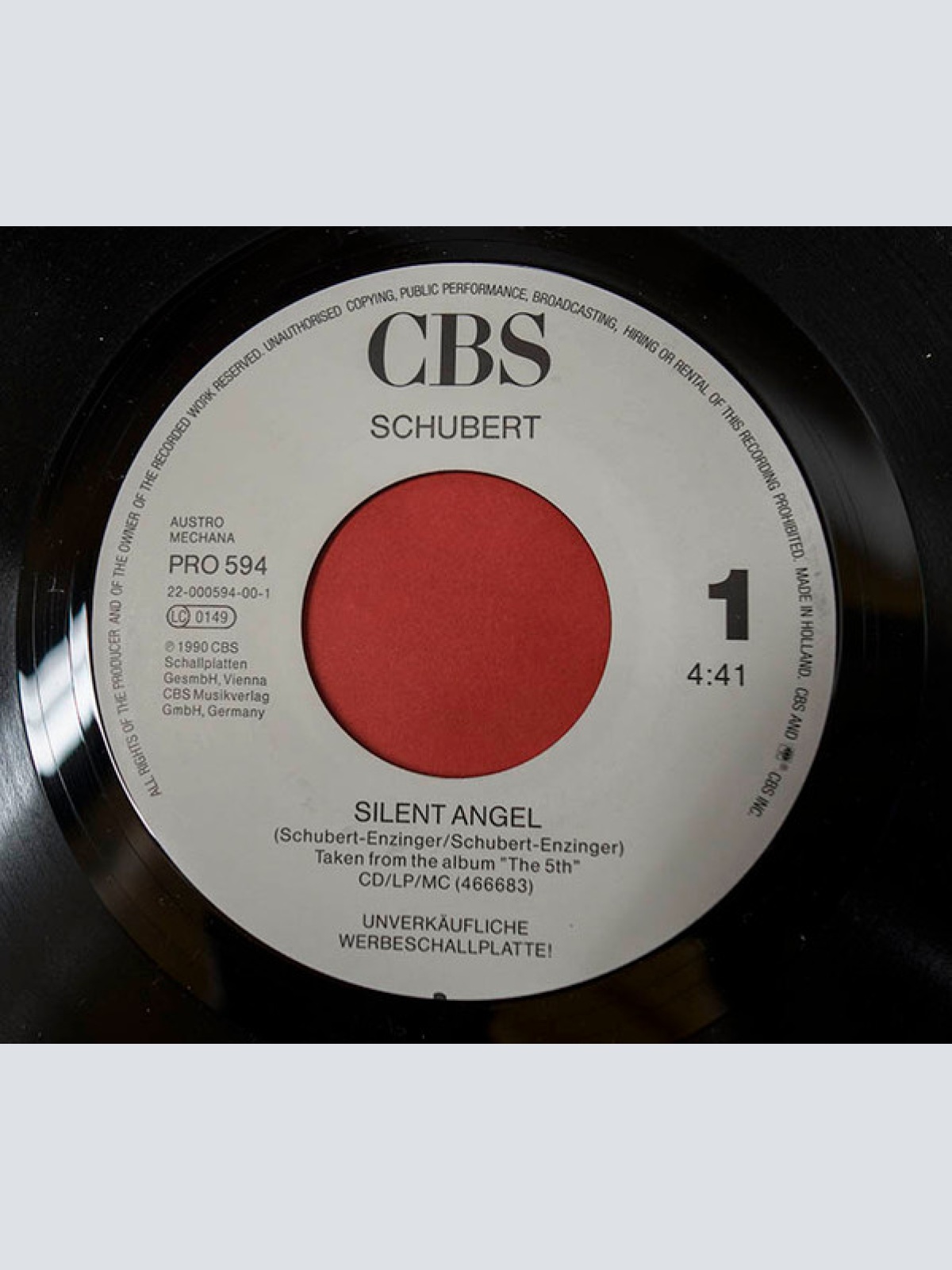 Vinyl / Schubert (3) - Silent Angel