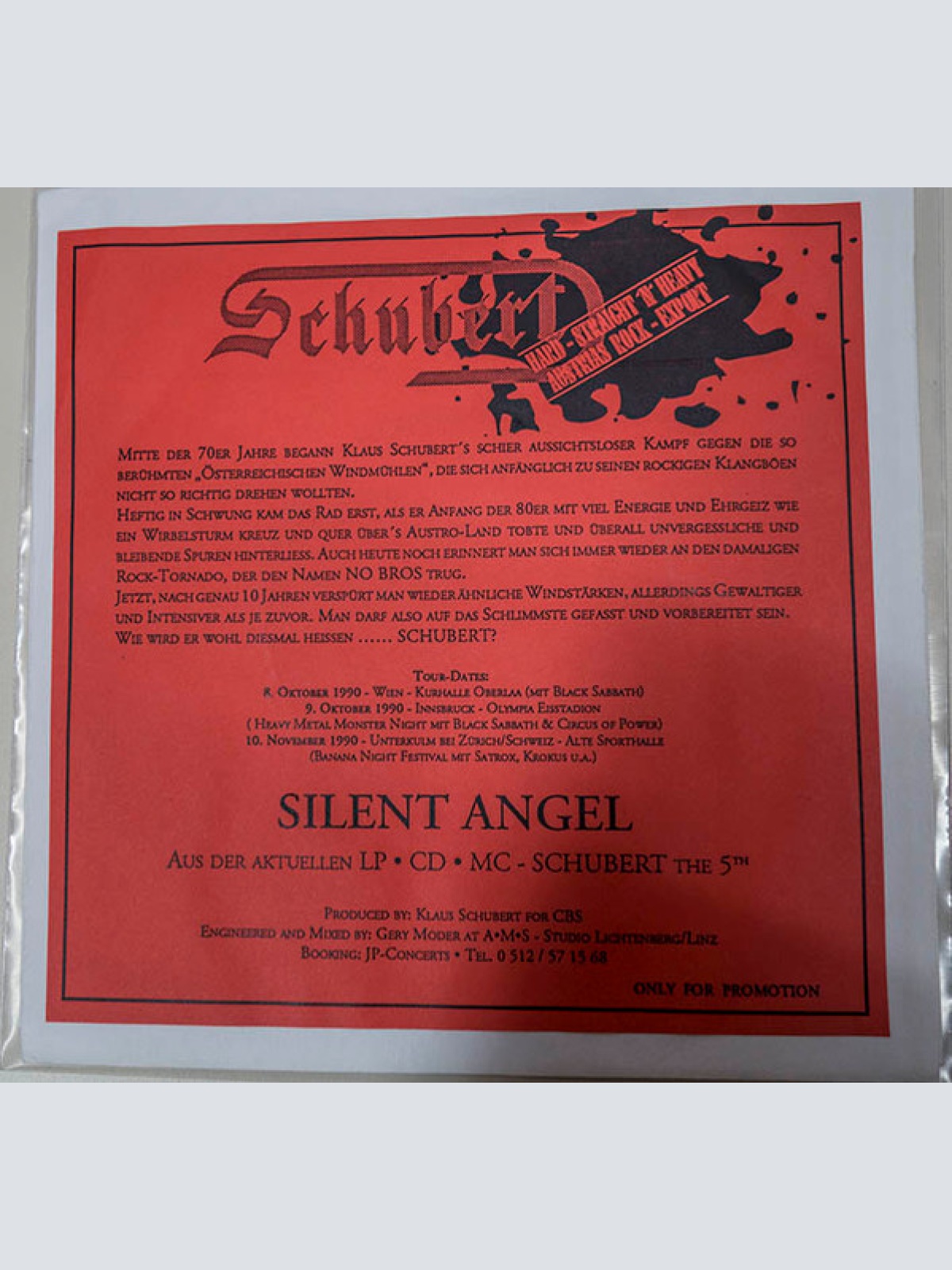 Vinyl / Schubert (3) - Silent Angel